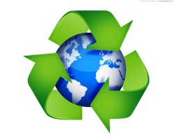 green-recycling-icon PSDGraphics